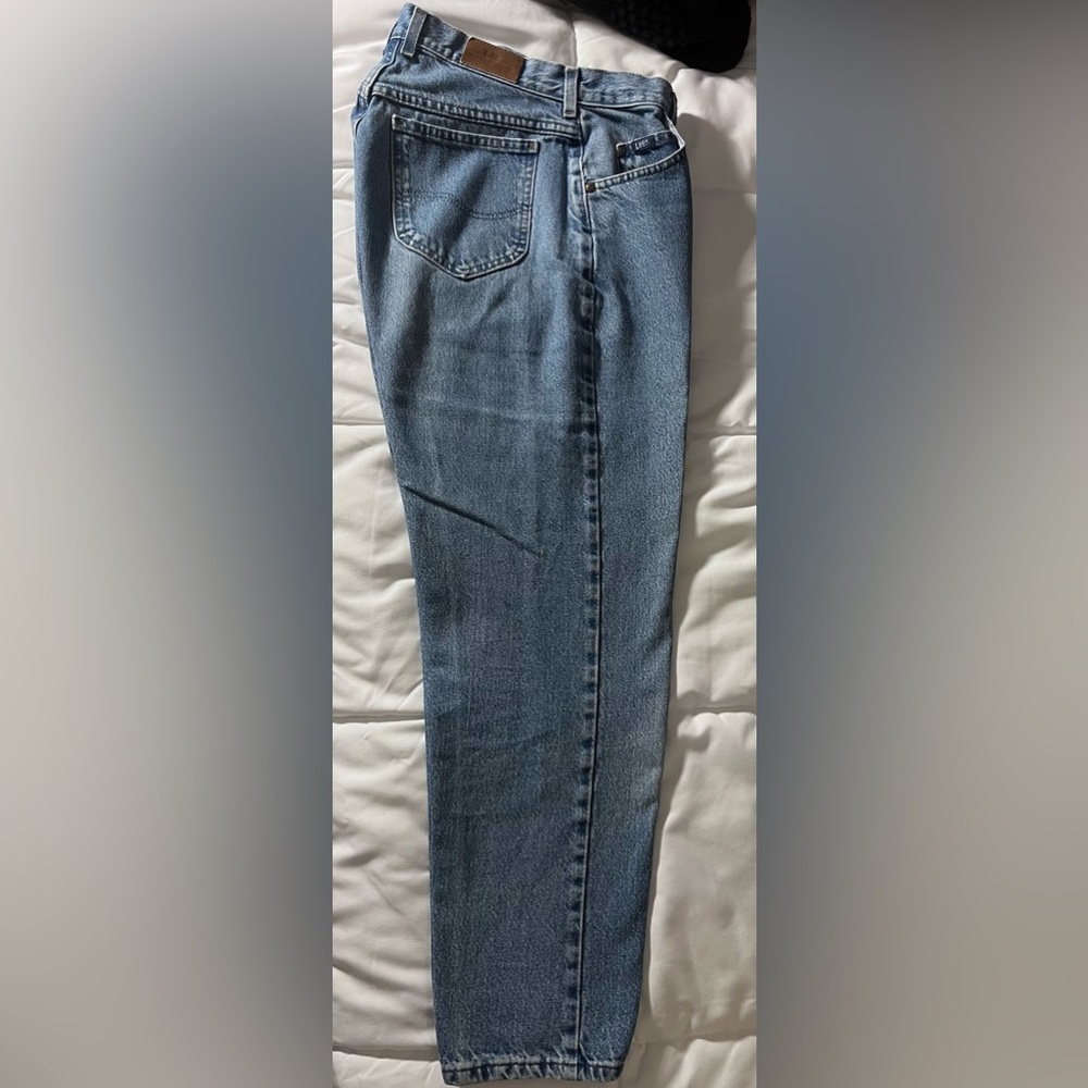 Vintage 90s Lee Original denim jeans straight leg size 12p
